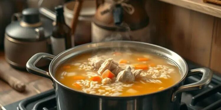 Como fazer canja de galinha na panela normal: receita caseira que cura