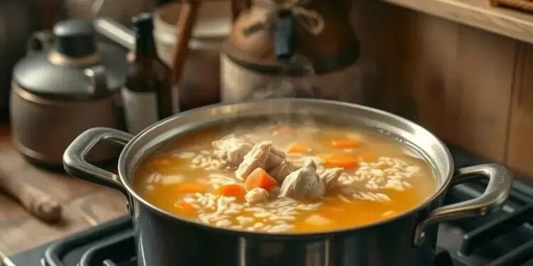Como fazer canja de galinha na panela normal: receita caseira que cura