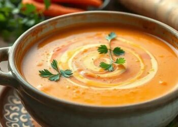 Como fazer sopa de cenoura e batata: receita cremosa que aquece o coração