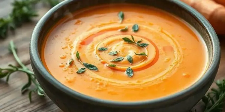 Como fazer sopa de cenoura: receita cremosa que vai conquistar seu paladar