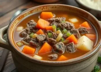 Como fazer sopa de legumes com carne moída: receita caseira que aquece a alma