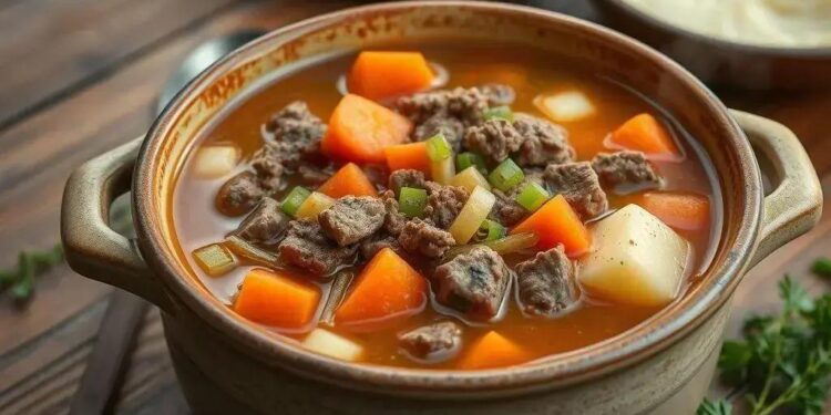 Como fazer sopa de legumes com carne moída: receita caseira que aquece a alma