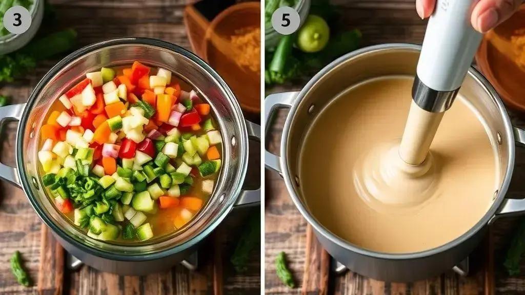 Como preparar a sopa perfeita: ingredientes e textura ideal