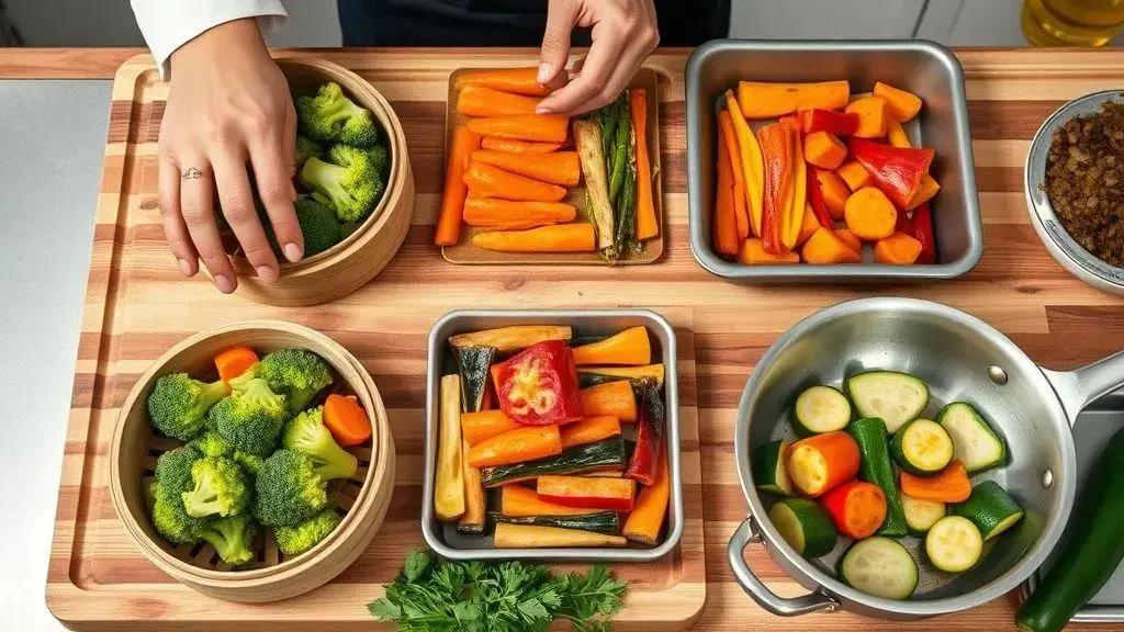 Como preparar legumes com sabor e textura perfeitos