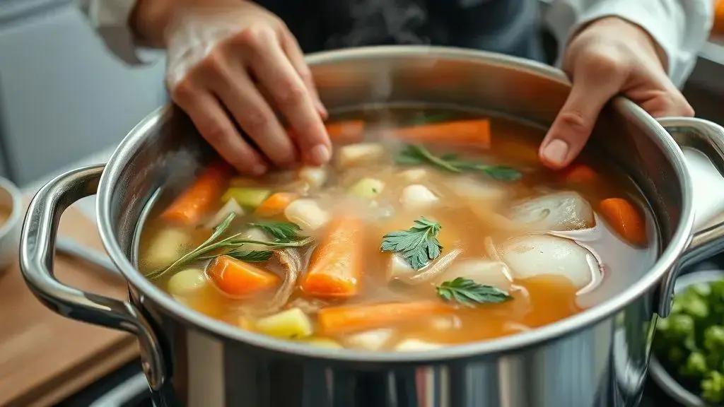 Como preparar o caldo perfeito para seu macarrão