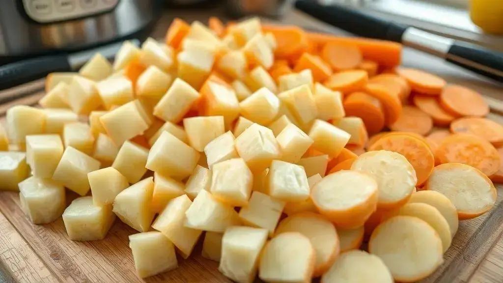 Como preparar os legumes para não desmancharem