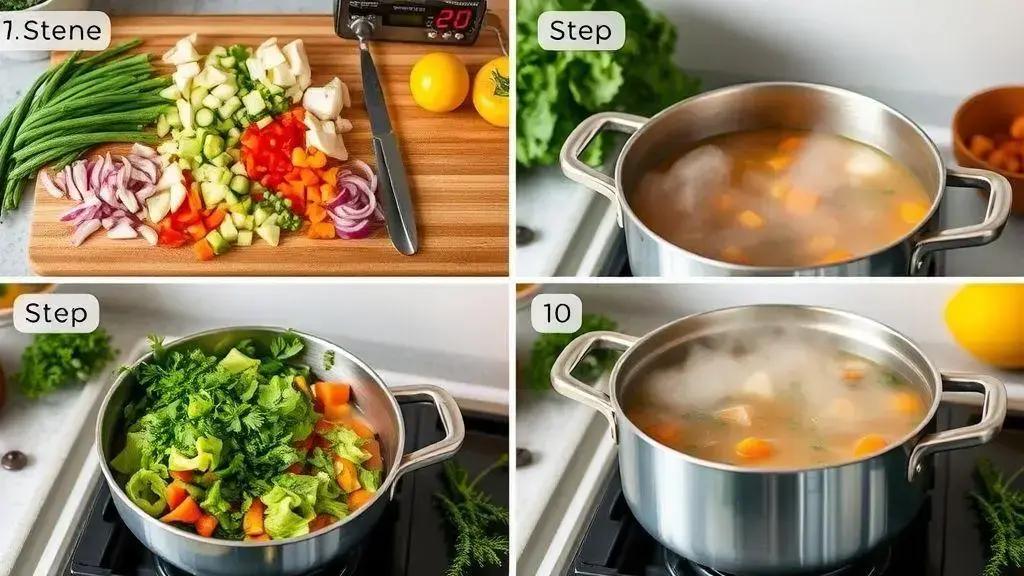 Como preparar sua sopa nutritiva em 20 minutos