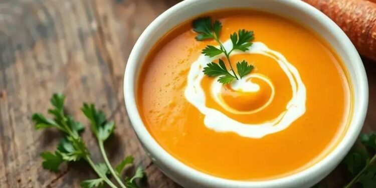 Creme de cenoura como fazer: receita cremosa que conquista qualquer paladar