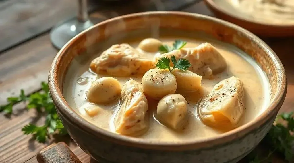 Creme de macaxeira com frango: a receita cremosa que vai conquistar sua família
