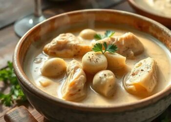 Creme de macaxeira com frango: a receita cremosa que vai conquistar sua família