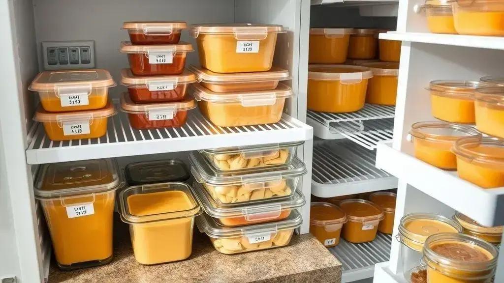 Dicas para conservar e congelar seu sopão