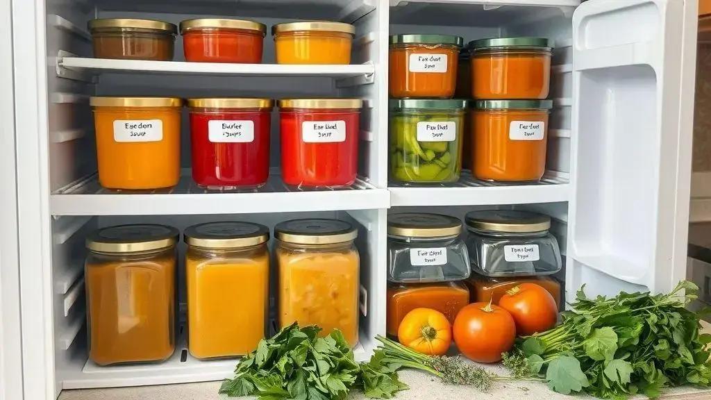 Dicas para conservar e congelar sopas