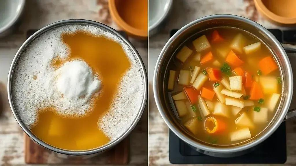 Erros comuns que estragam o sabor do caldo