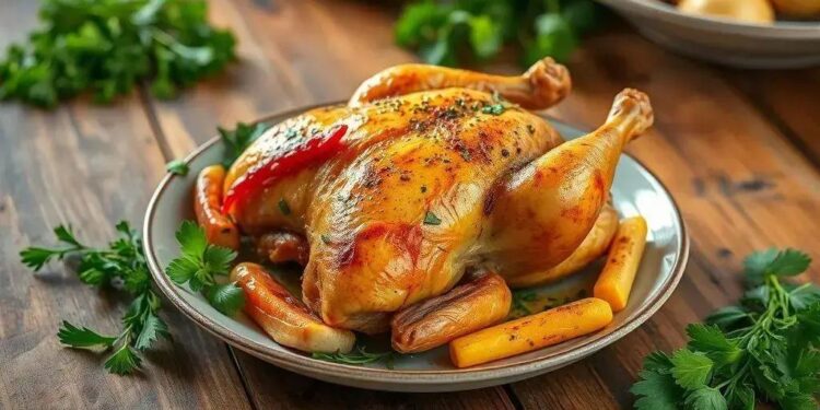 Galinha caipira cozida fotos: descubra receitas que conquistam pelo sabor