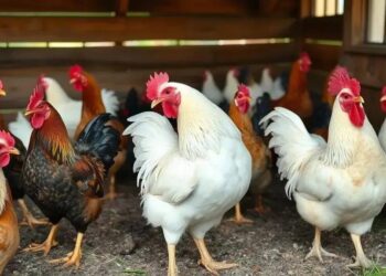 Galinha frango: segredos para criar aves saudáveis e produtivas