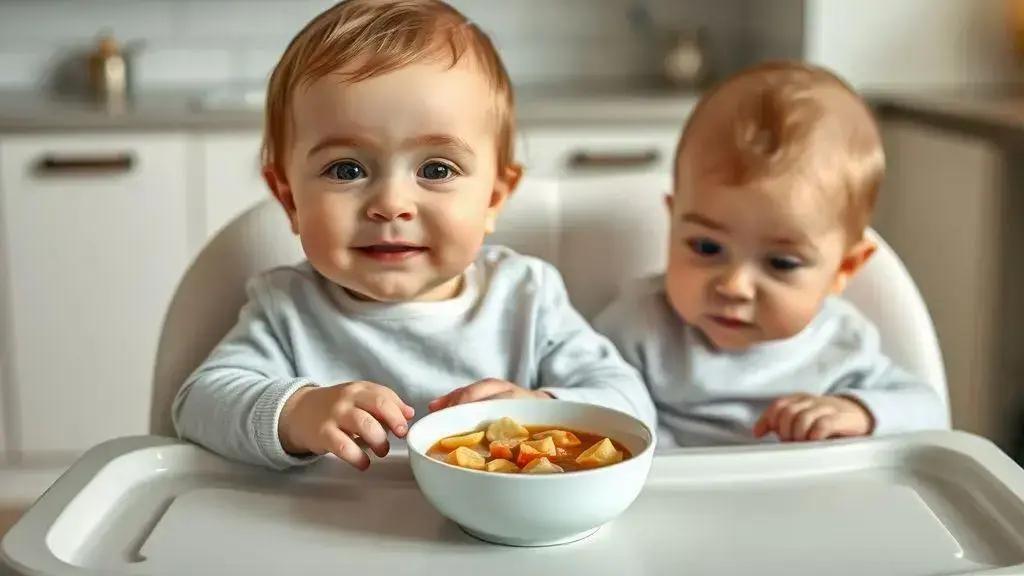 Idade ideal para introduzir macarrão na sopa