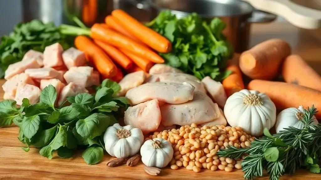 Ingredientes-chave para uma sopa realmente nutritiva