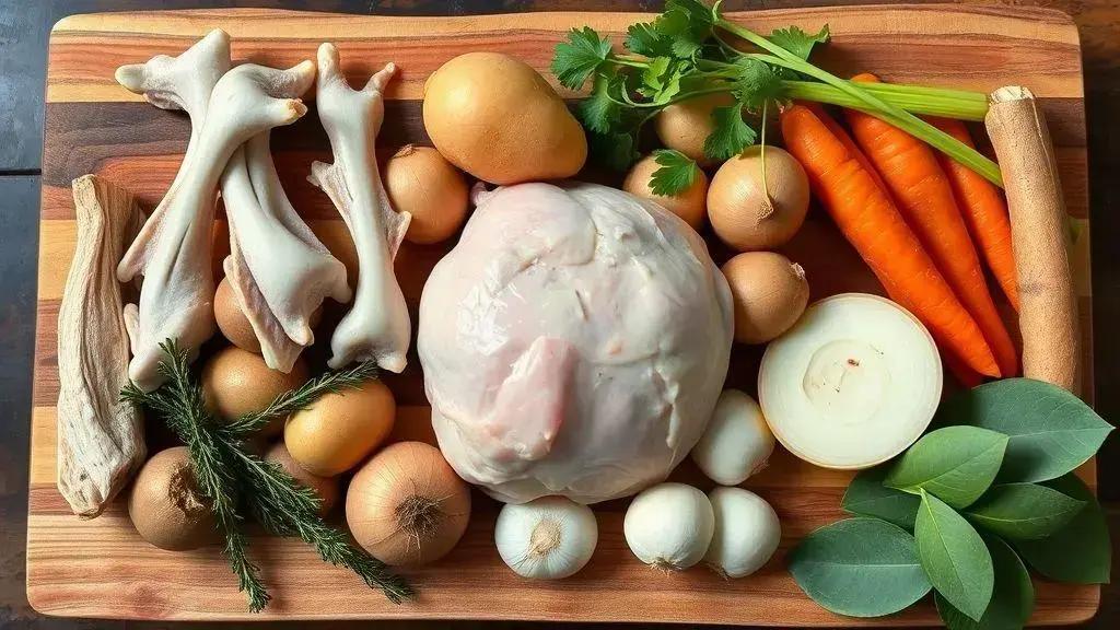 Ingredientes essenciais para um caldo encorpado