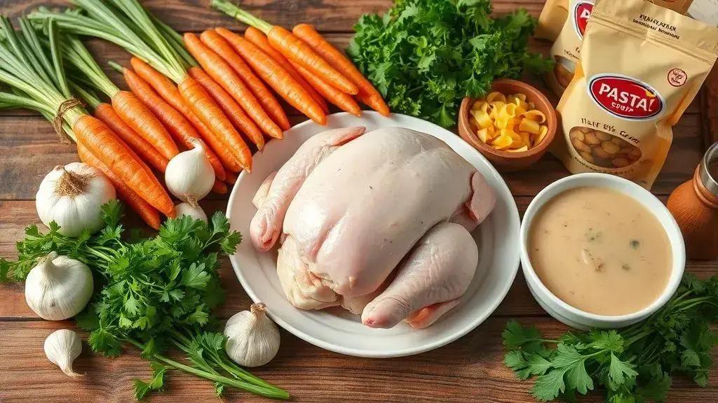 Ingredientes essenciais para uma canja perfeita