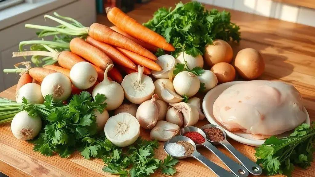 Ingredientes essenciais para uma sopa n perfeita