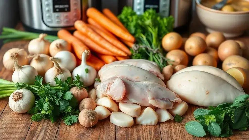 Ingredientes essenciais para uma sopa perfeita
