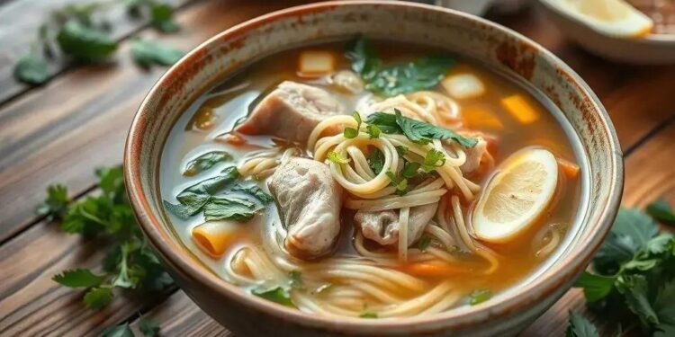 Macarrão de caldo: o segredo para uma refeição reconfortante e cheia de sabor