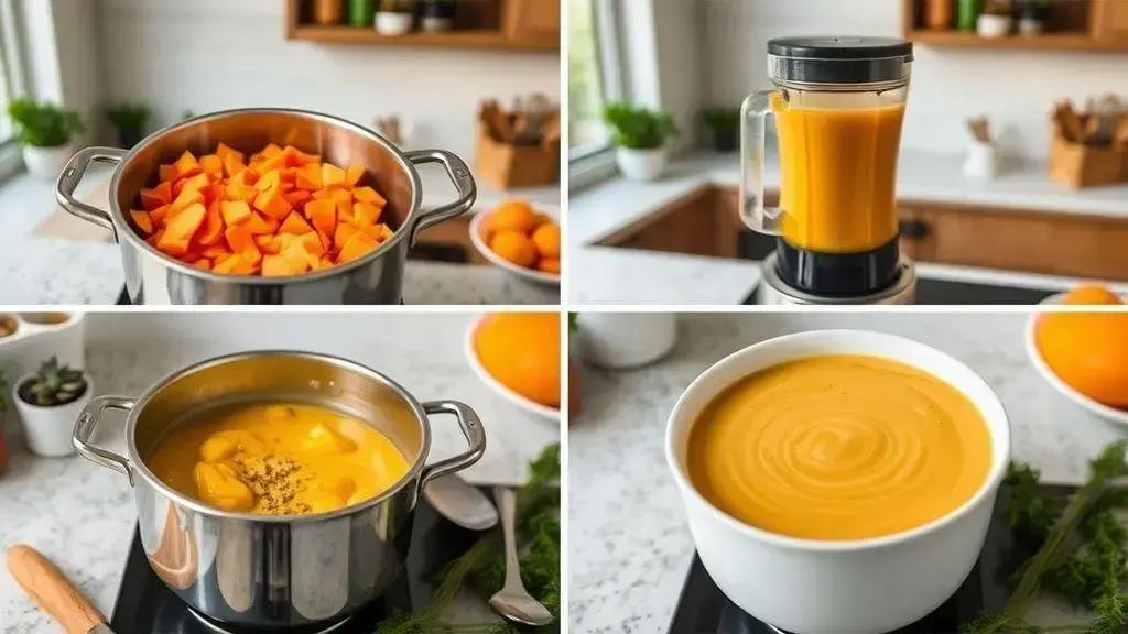 O passo a passo da preparação