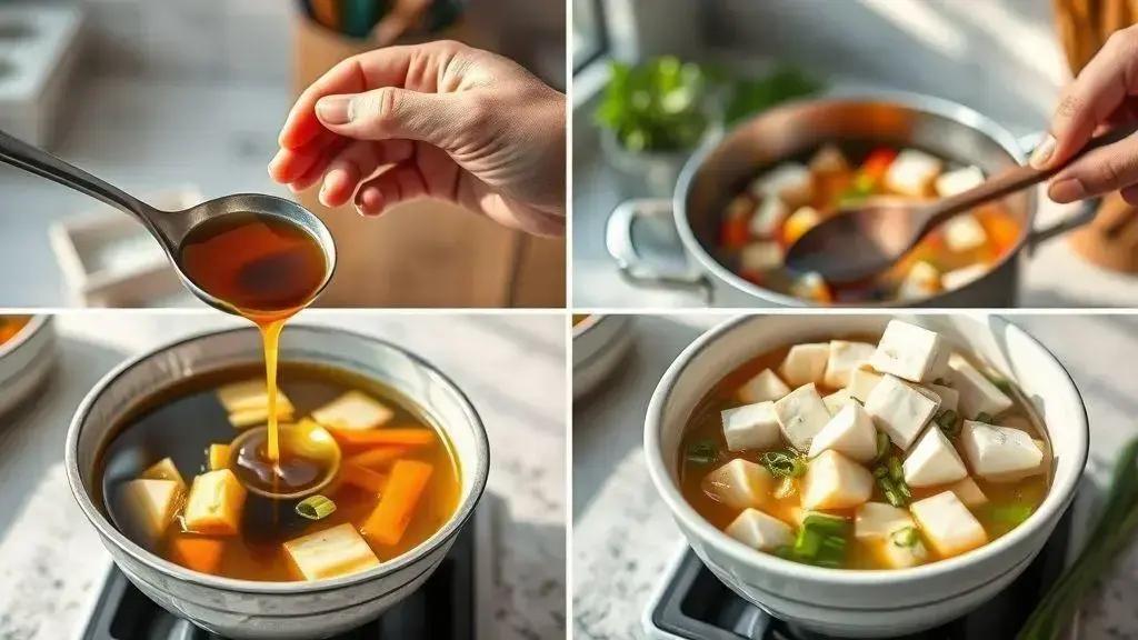 O passo a passo para preparar sua sopa de missô perfeita