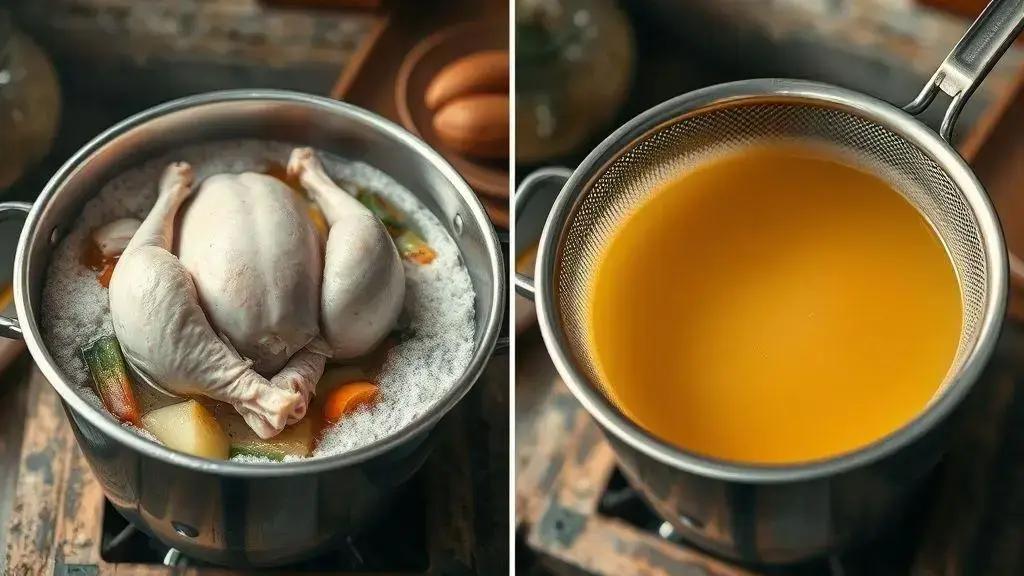O passo a passo para um caldo rico e saboroso