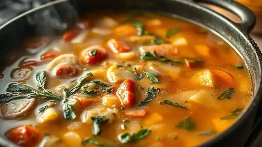 O segredo do caldo saboroso e encorpado