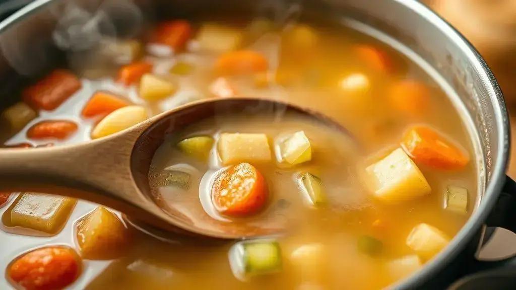 O segredo do caldo saboroso e nutritivo