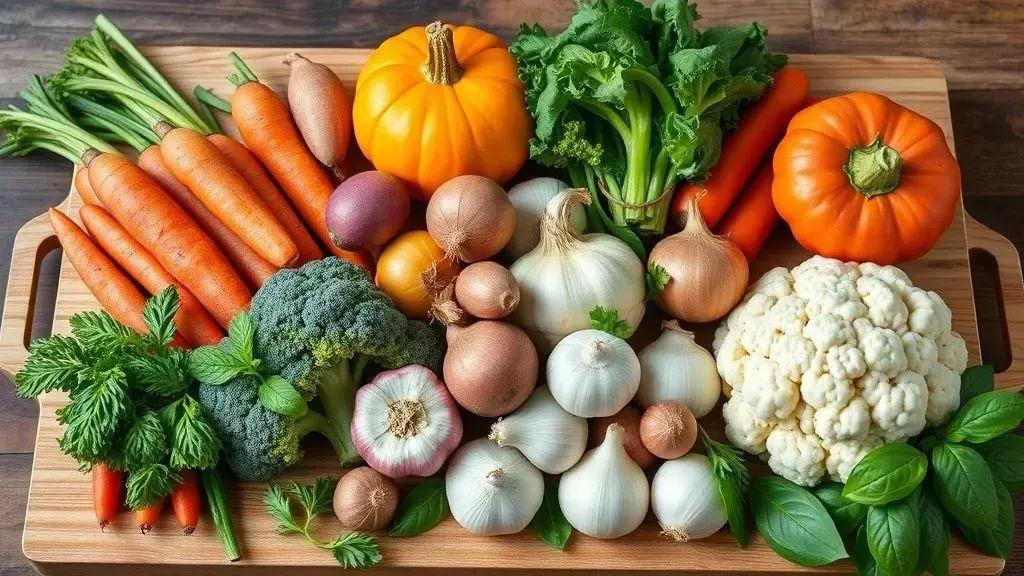 Os melhores legumes para uma sopa nutritiva e saborosa