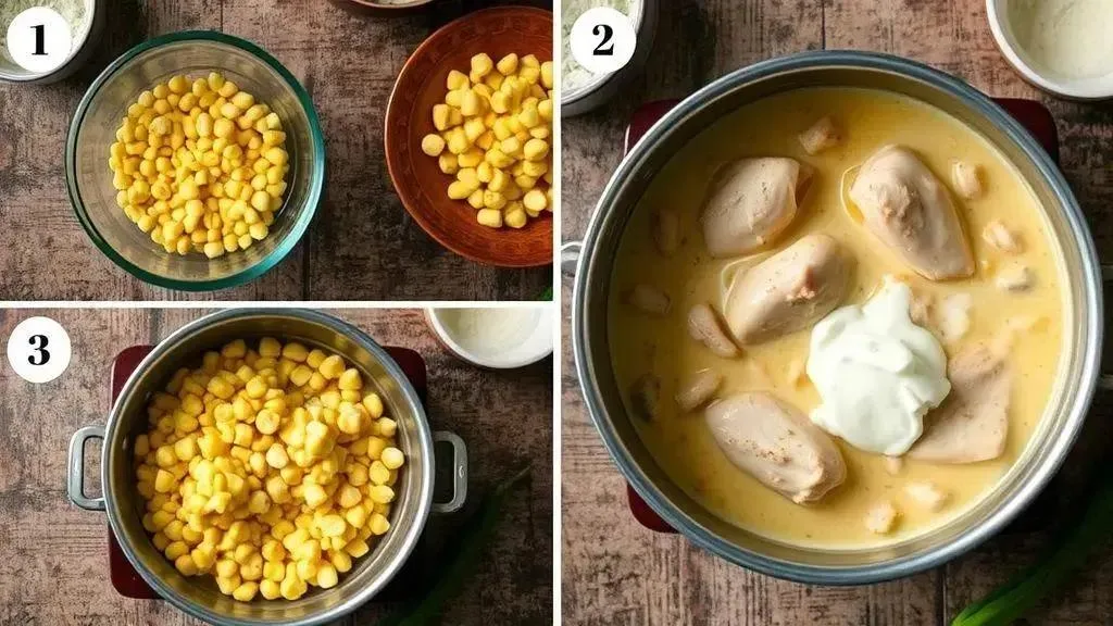 Passo a passo: como preparar a canjica cremosa Passo a passo: como preparar a canjica cremosa