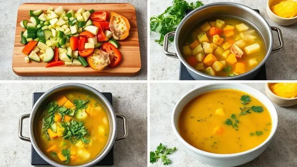 Passo a passo: como preparar sua sopa em 30 minutos
