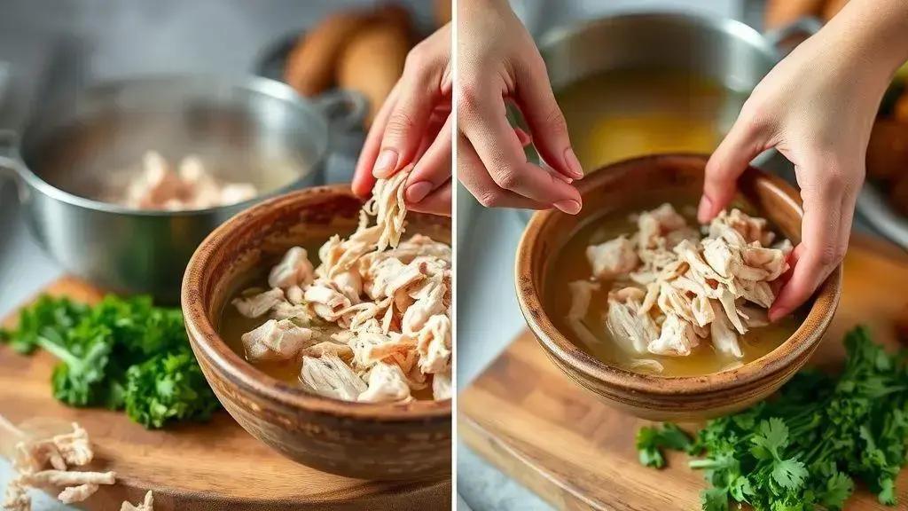 Passo a passo: do cozimento ao desfiado