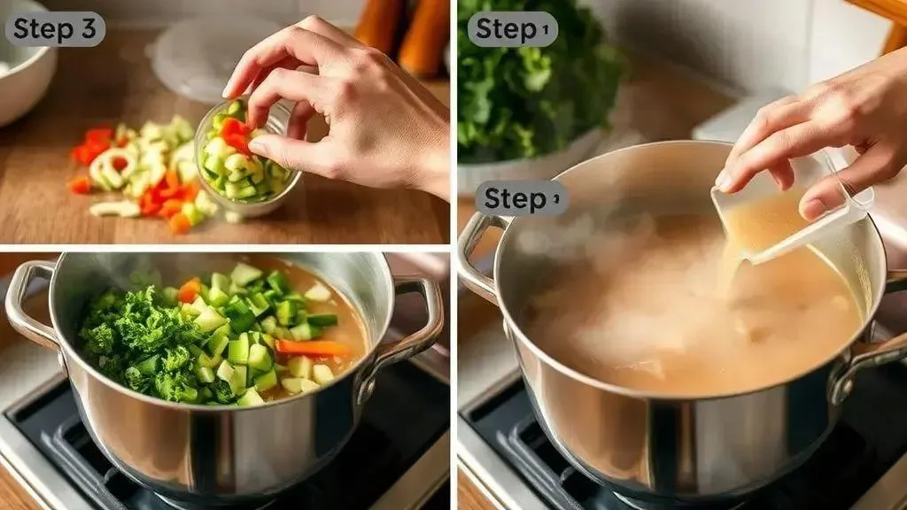 Passo a passo: do preparo ao cozimento perfeito Passo a passo: do preparo ao cozimento perfeito