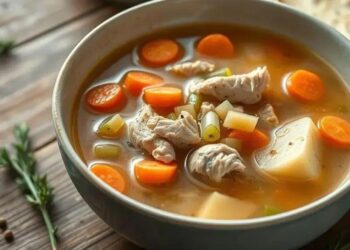 Quantas calorias tem sopa de legumes com frango: descubra valores e benefícios