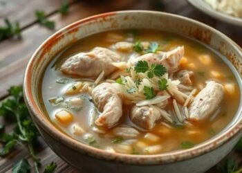Receita canja de galinha com arroz: o conforto que cura corpo e alma