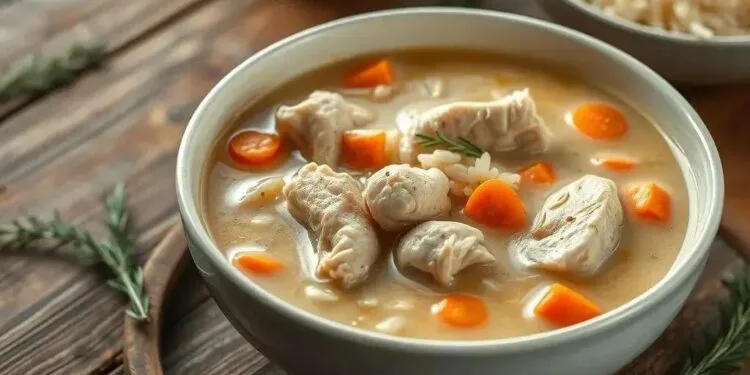 Receita canja de galinha cremosa: o segredo para um conforto que aquece a alma