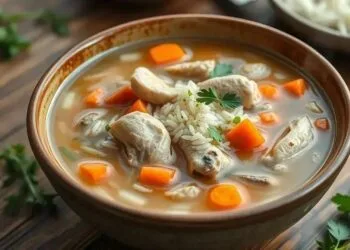Receita canja de galinha simples: o conforto que cura e aquece a alma