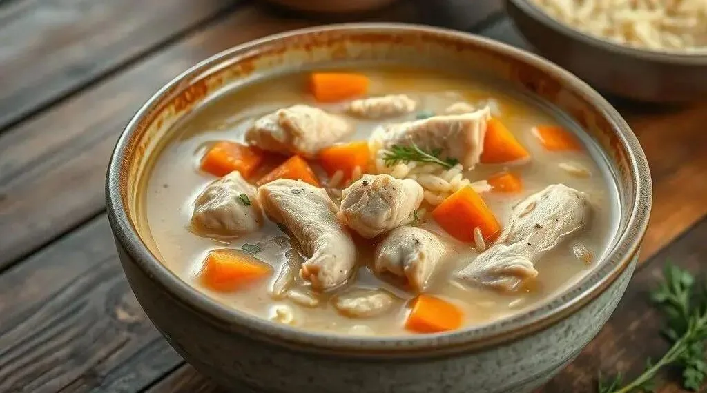 Receita de canja de galinha cremosa: o segredo para um conforto que aquece a alma