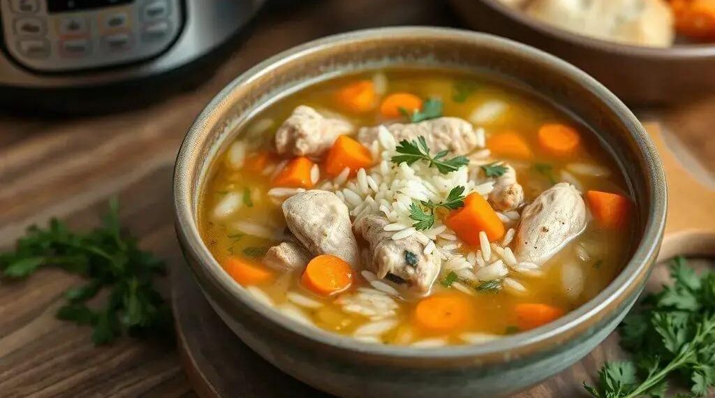 Receita de canja de galinha na panela de pressão: pronta em 20 minutos