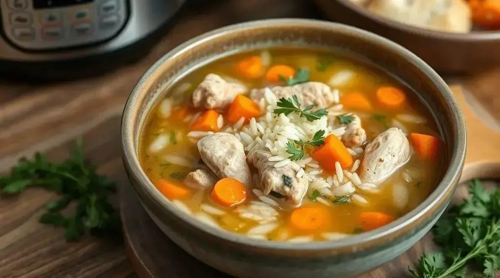Receita de canja de galinha na panela de pressão: pronta em 20 minutos