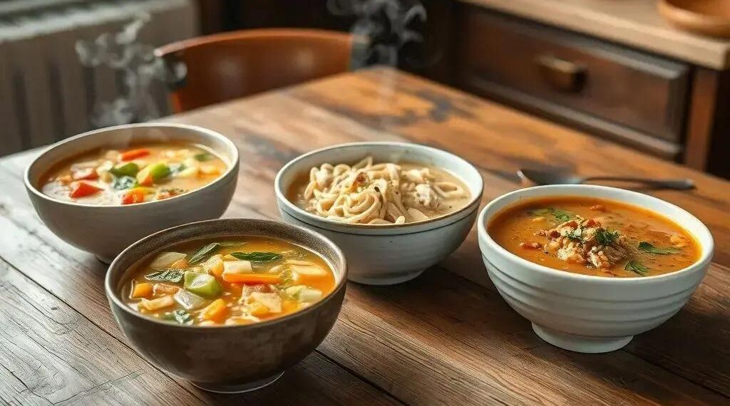Receita fácil de sopa: 3 versões deliciosas que você faz em menos de 30 minutos
