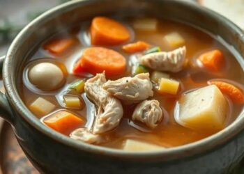 Receita sopa de frango com legumes: o prato que aquece corpo e alma