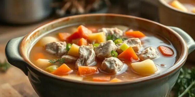 Receita sopa de legumes com frango: o prato reconfortante que aquece o corpo e a alma