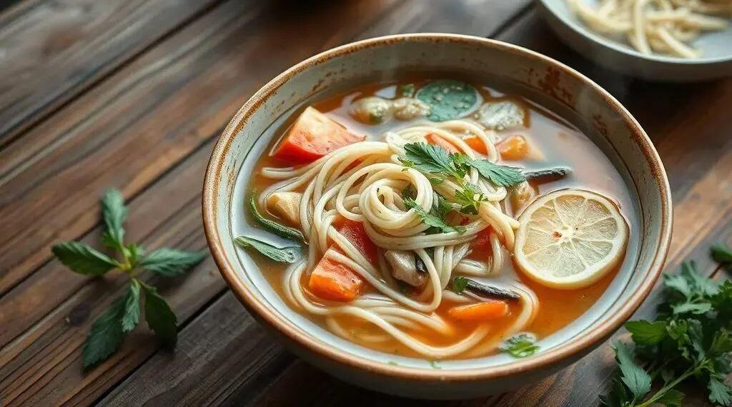 Receita sopa de macarrão: o conforto caseiro que vai aquecer seu inverno