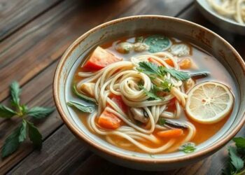 Receita sopa de macarrão: o conforto caseiro que vai aquecer seu inverno