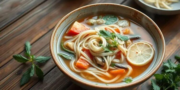 Receita sopa de macarrão: o conforto caseiro que vai aquecer seu inverno