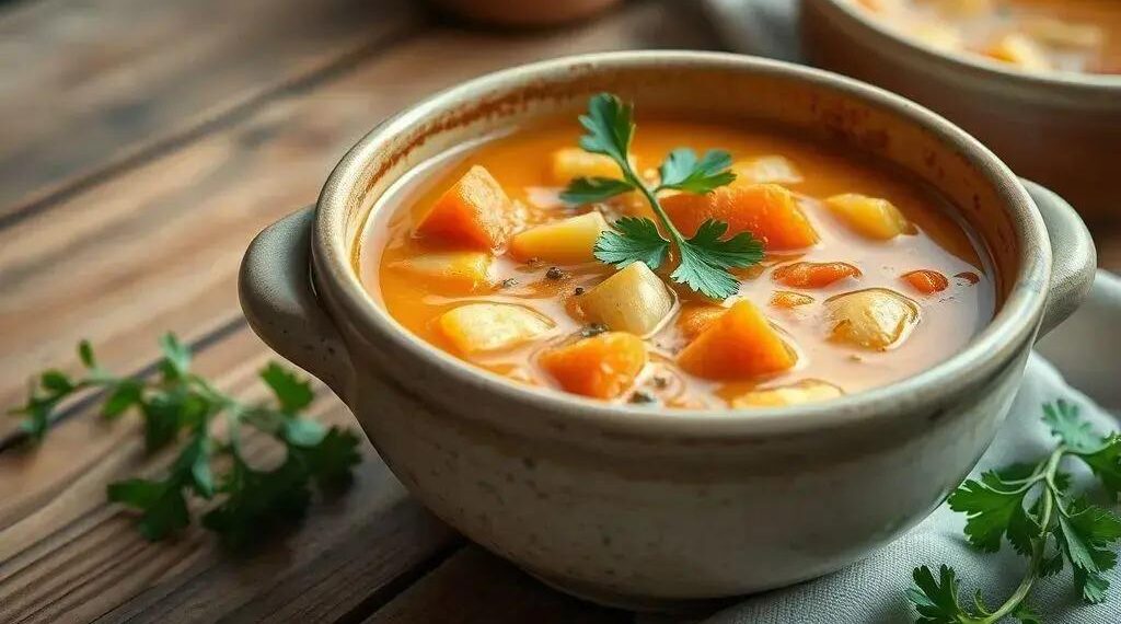 Sopa cenoura batata: receita que aquece o coração e fortalece a imunidade